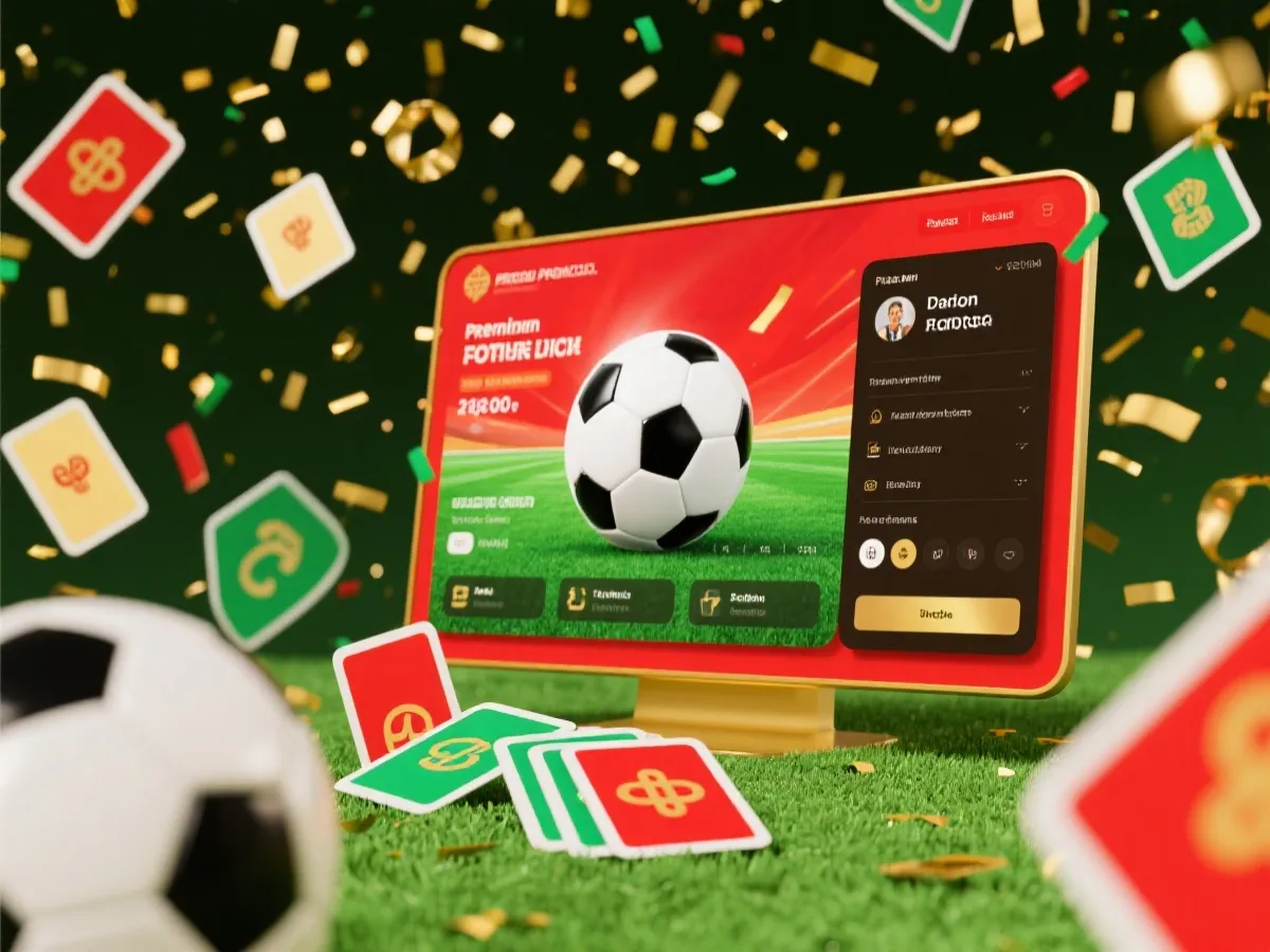 世界盃優惠活動頁面視覺示意